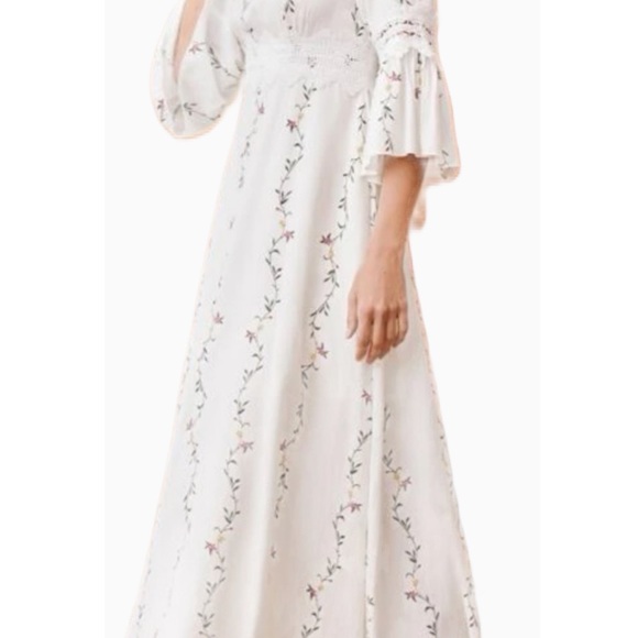 $8~SHEIN White BOHO Dress~NWOT~Size M. $8 WHEN BUNDLED WITH 3 OR MORE - Picture 4 of 11